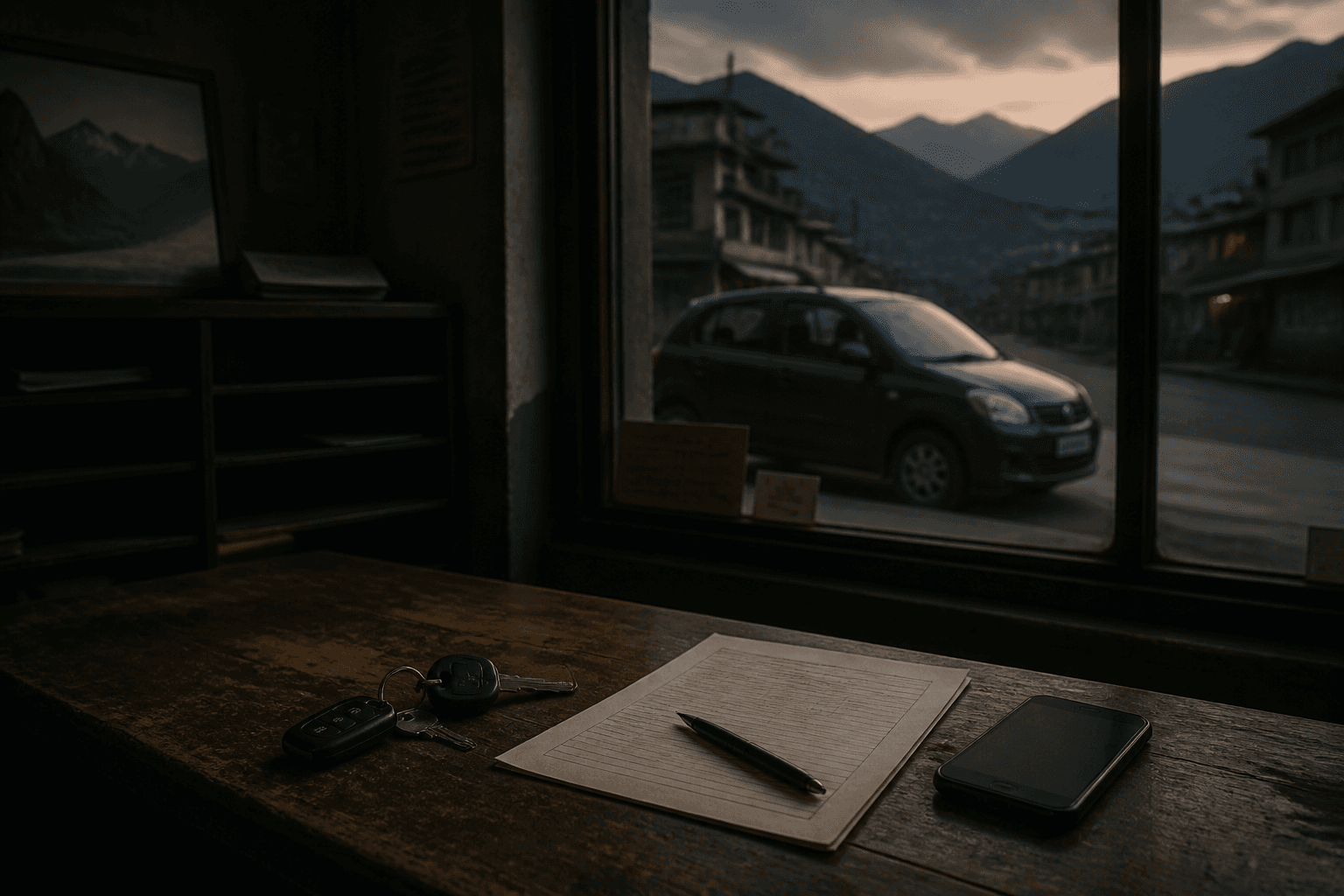 How do you run a vehicle rental desk in Nepal? cover